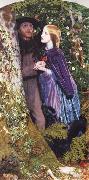 Arthur Hughes The Long Engagement oil